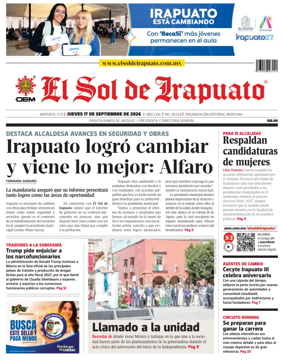 Cover of El Sol de Irapuato
