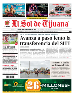 Cover of El Sol de Tijuana