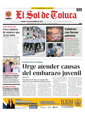 Cover of El Sol de Toluca
