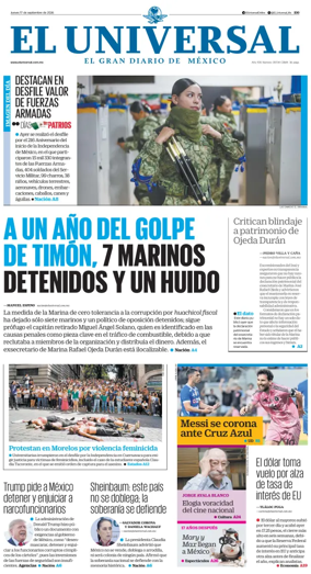 Cover of El Universal