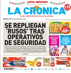 Cover of La Cronica