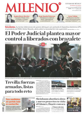 Cover of Milenio Edo de Mexico