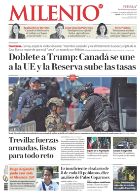 Cover of Milenio Puebla
