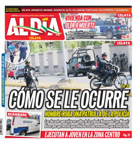Cover of Periodico Al Dia (Celaya)