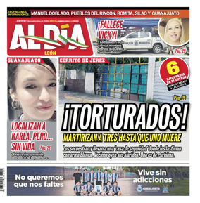 Cover of Periodico Al Dia (Leon)