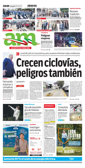 Cover of Periodico AM (Leon)