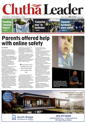 Cover of Clutha Leader