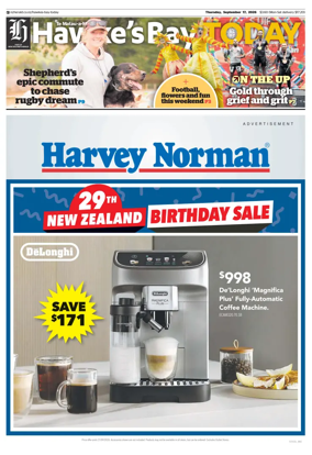 Cover of Hawke's Bay Today