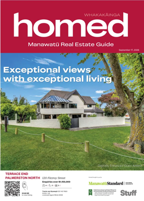 Cover of Homed Manawatu Standard