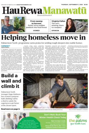 Cover of Manawatu Standard