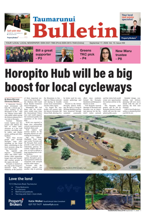 Cover of Taumarunui Bulletin