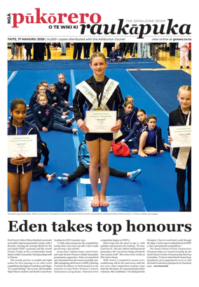 Cover of The Geraldine News