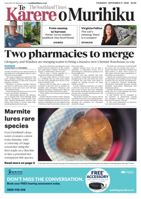 Cover of The Southland Times