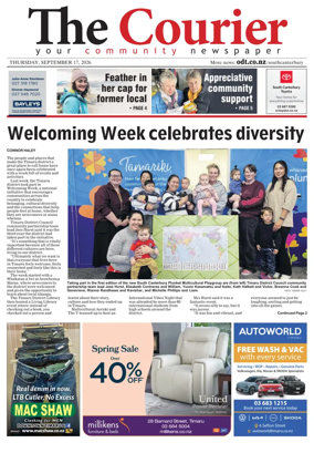 Cover of The Timaru Courier