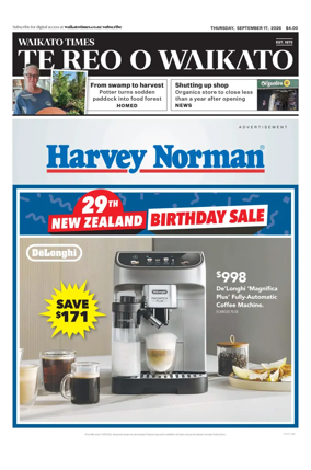 Cover of Waikato Times