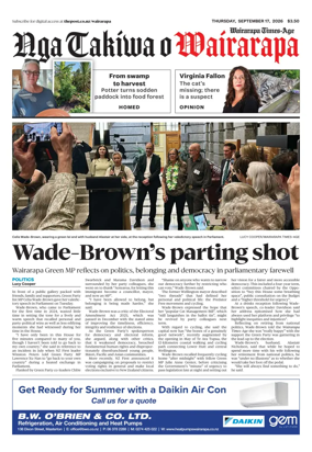 Cover of Wairarapa Times-Age (NZ)