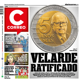 Cover of Diario Correo