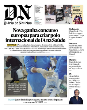Cover of Diario de Noticias