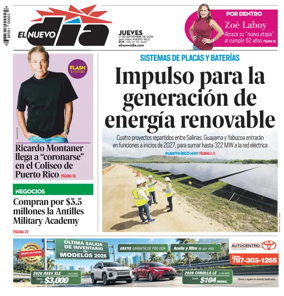 Cover of El Nuevo Dia