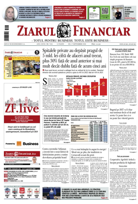 Cover of Ziarul Financiar