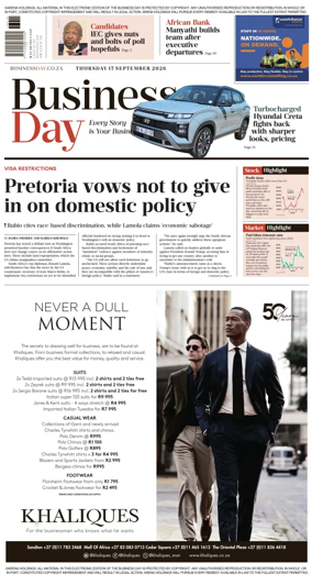 Cover of Business Day