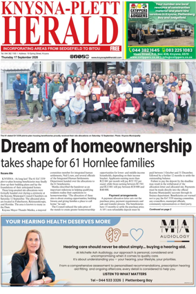 Cover of Knysna-Plett Herald