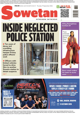 Cover of Sowetan