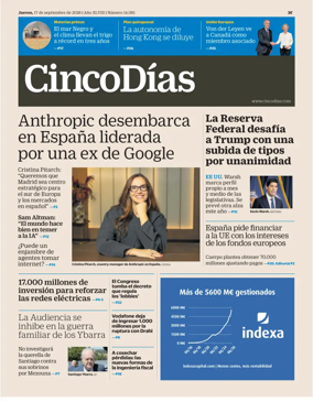 Cover of Cinco Dias