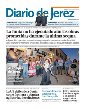 Cover of Diario de Jerez