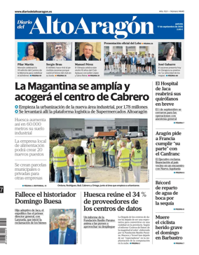 Cover of Diario del Alto Aragon