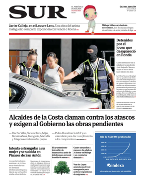 Cover of Diario Sur_Ultima