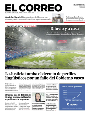 Cover of El Correo (Margen derecha)