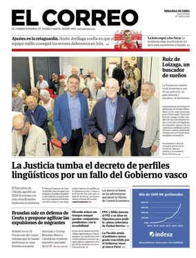 Cover of El Correo (Miranda de Ebro)