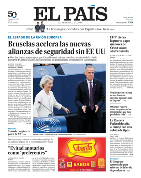 Cover of EL PAIS Valencia