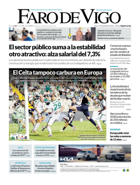 Cover of Faro de Vigo