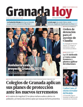 Cover of Granada Hoy
