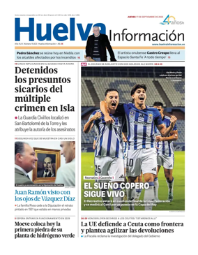 Cover of Huelva Informacion