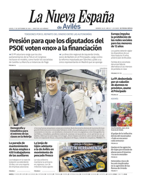 Cover of La Nueva Espana (Aviles)