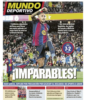 Cover of Mundo Deportivo (Barcelona)