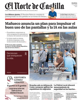 Cover of Norte de Castilla (Palencia)