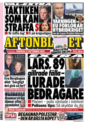 Cover of Aftonbladet