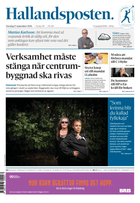 Cover of Hallandsposten