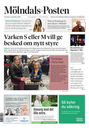 Cover of Molndals-Posten