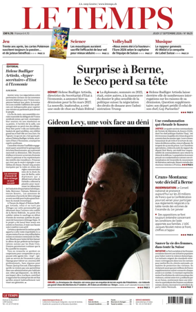 Cover of Le Temps