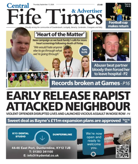 Cover of Central Fife Times