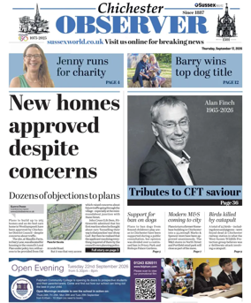 Cover of Chichester Observer