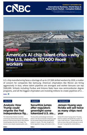 Cover of CNBC