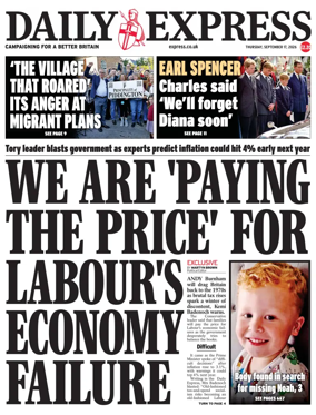Cover of Daily Express