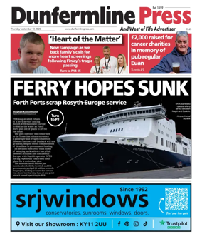 Cover of Dunfermline Press