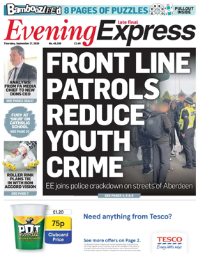 Cover of Evening Express